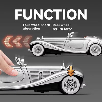 Marcedees Benz 500K-Silver 1:24 - Silver - image 8