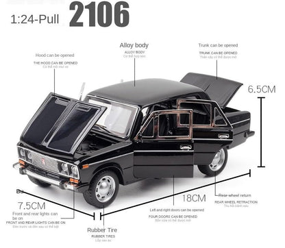 1:24 LADA 2106 - Multicolor - image 2