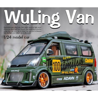 Wuling Track Sports Van 1:24 - Multicolor - image 9