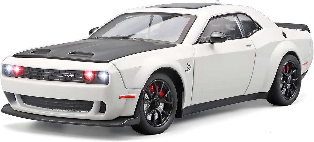 1:24 Dodge Challenger-SRT - White
