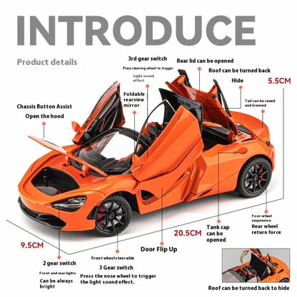Mclaren 720 Multicolor 1:24 - Multicolor - image 3