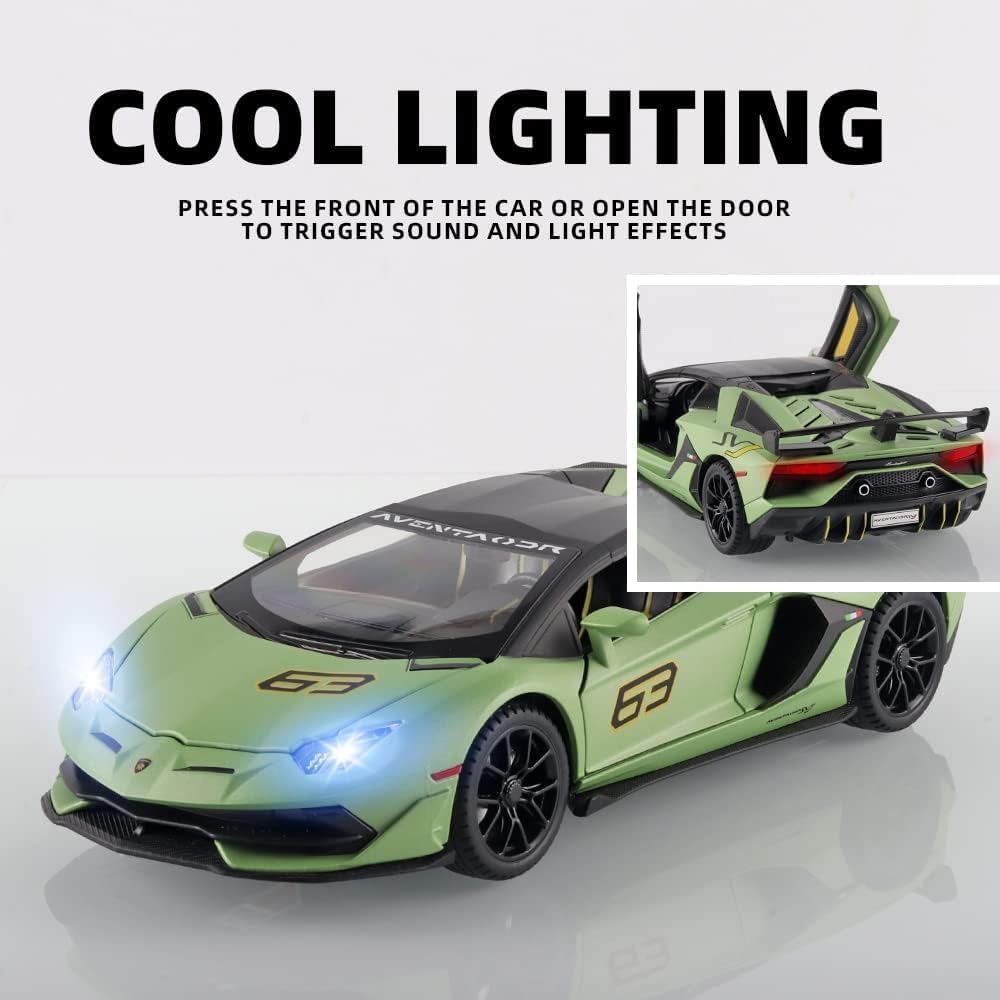 Lamborghini Avantadoor SVJ 63-Multicolor 1:24 - Multicolor