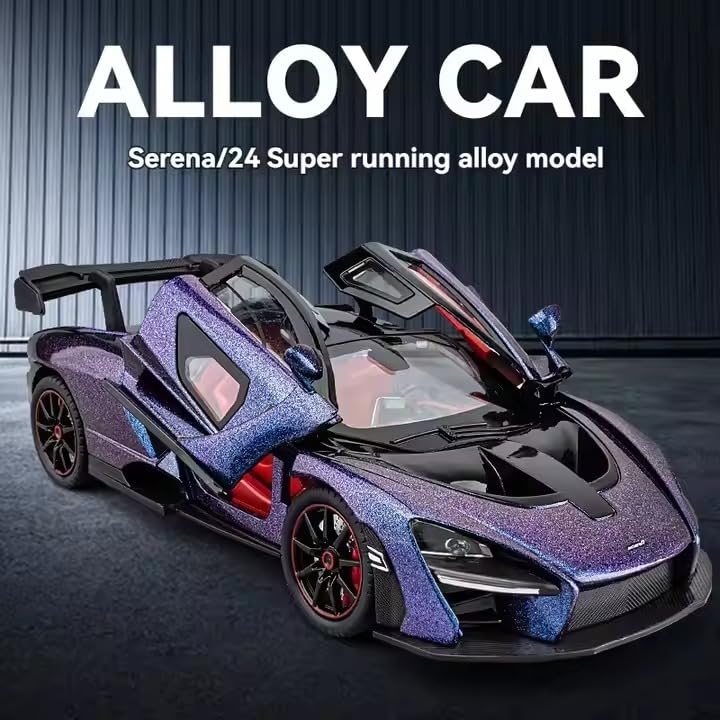 1:24 Mclaren Senna - Purple - image 5