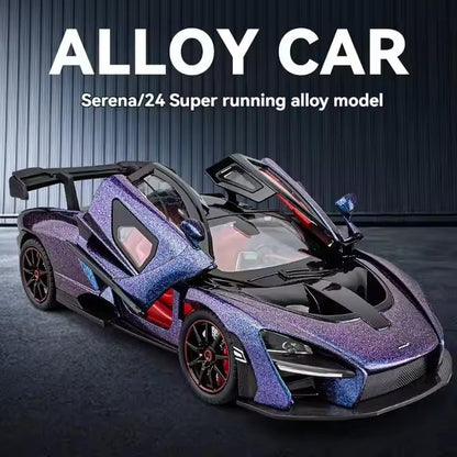 1:24 Mclaren Senna - Purple - image 5