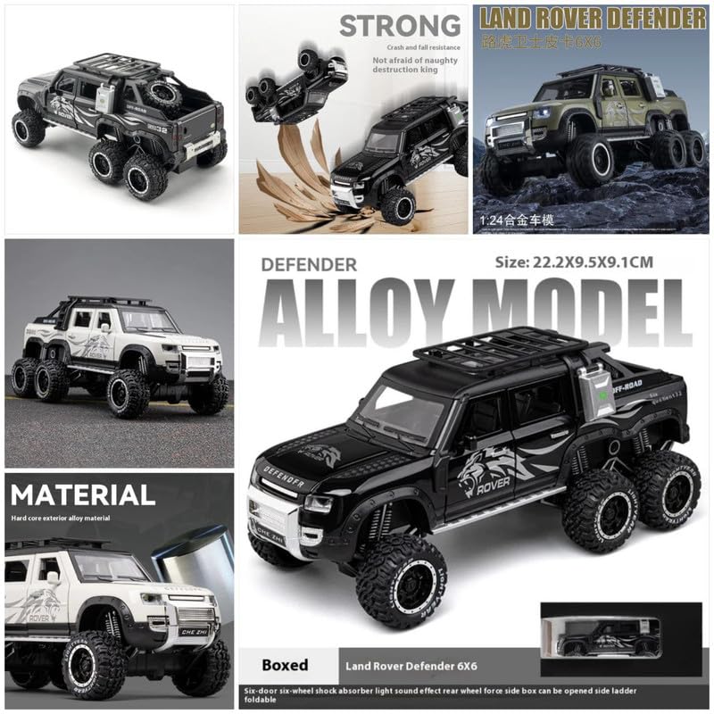 1:24 Land Rover Defender 6×6 - Multicolor - image 7