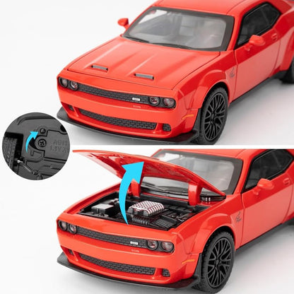 1:24 Dodge Challenger-SRT - Red - image 2