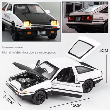 1:32 TOYOTA AE86-Multicolor - White - image 2