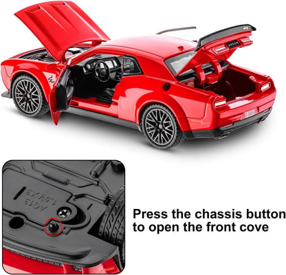 1:24 Dodge Challenger-SRT - Red - image 5