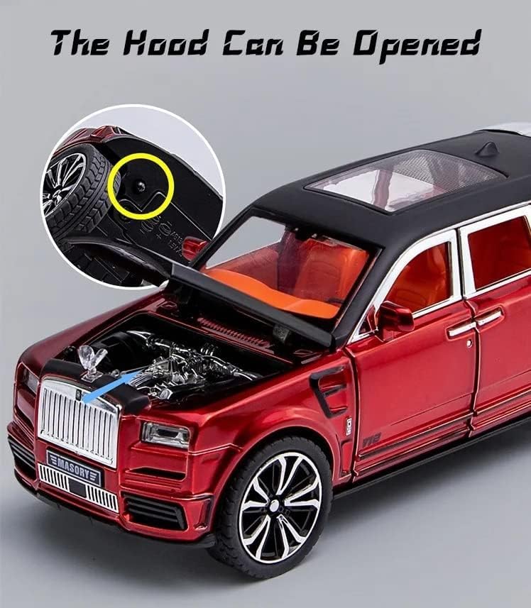 1:24 Rolls Royce Cullinan Masory - Red - image 5