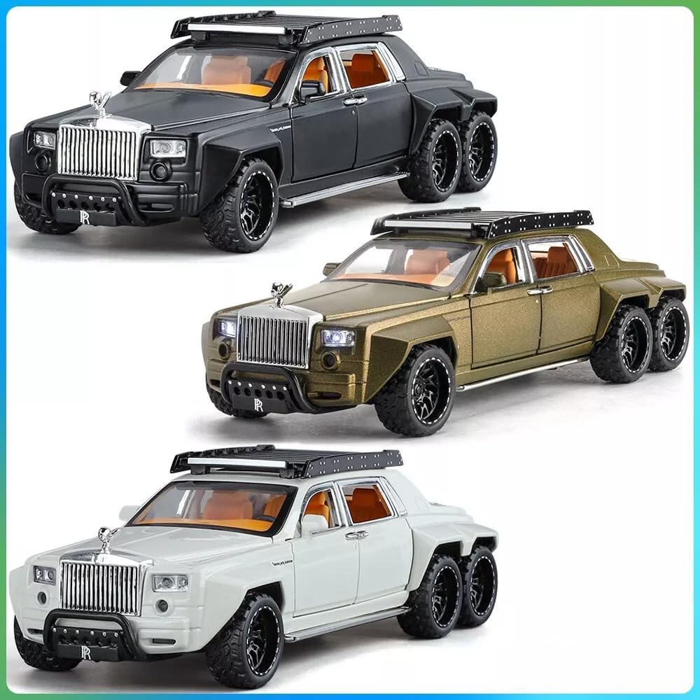 1:32 Rolls-Royce Phantom 6x6 - Black - image 2