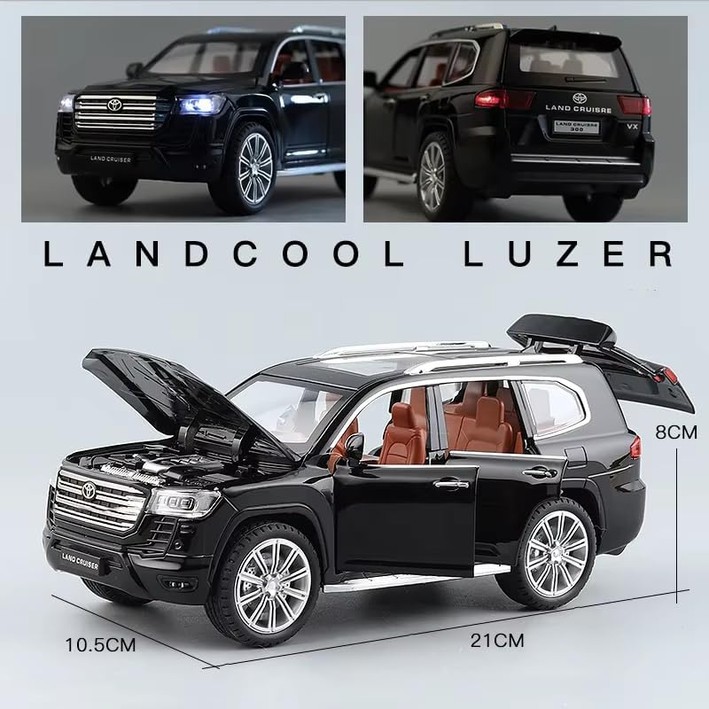 1:24 Land Cruiser - Red - image 8