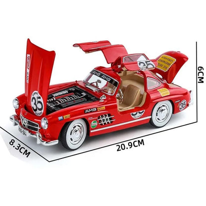 1:24 Mercedees-Benz 300SL Modified - Red - image 8