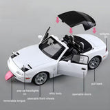1:32 Mazda Miata MX-5-White 1:32 - White