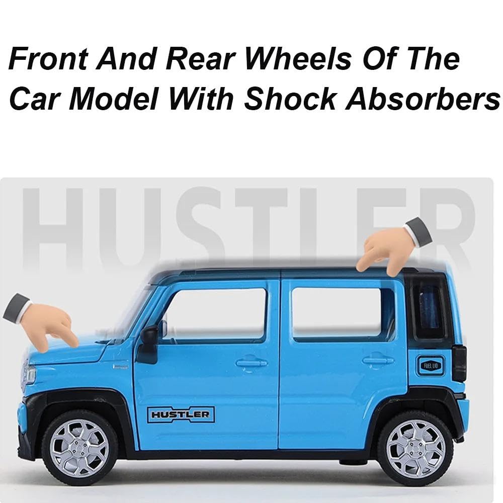 1:22 Suzuki Hustler Diecast Model Car - Multicolor - image 3