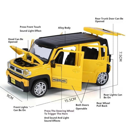 1:22 Suzuki Hustler Diecast Model Car - Multicolor - image 2