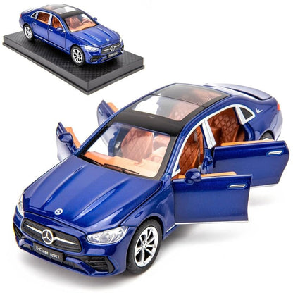 1:32 Mrcedes Benz E300l-Blue - Blue - image 6