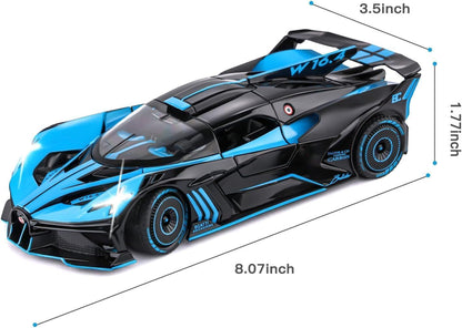Diecast Metal Cars - Blue - image 3