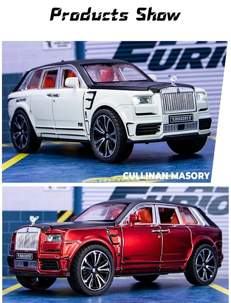 1:24 Rolls Royce Cullinan Masory - Red - image 8