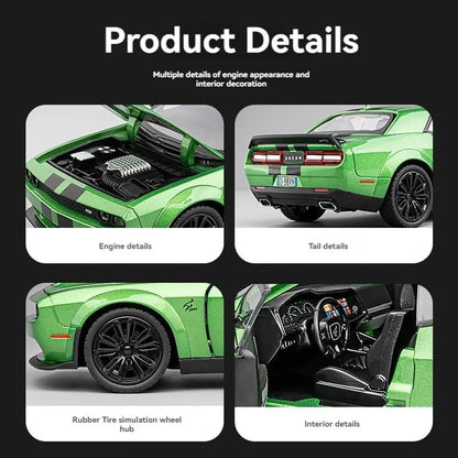 1:22 Dodge Challenger SRT - Clear - image 6