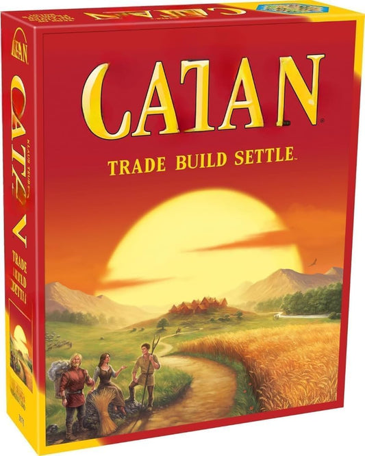 Classic Strategy Board Game - Resource Trading & Settlement Building - Toylivo