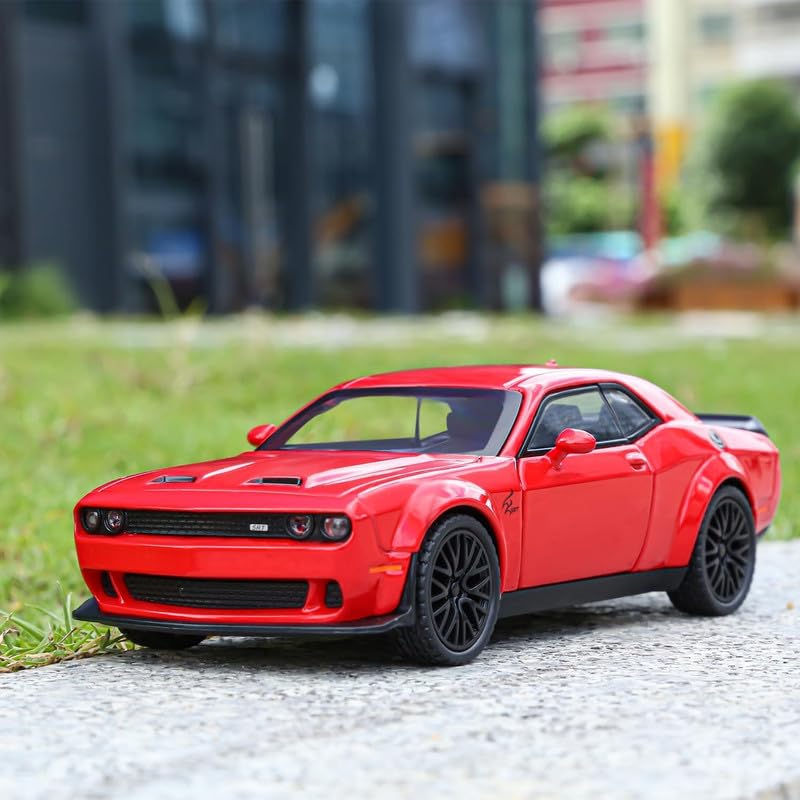 1:24 Dodge Challenger-SRT - Red - image 6