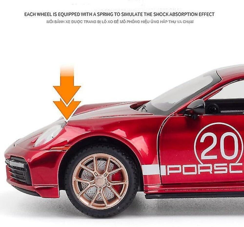 1:32 Porsche Carrera - Red