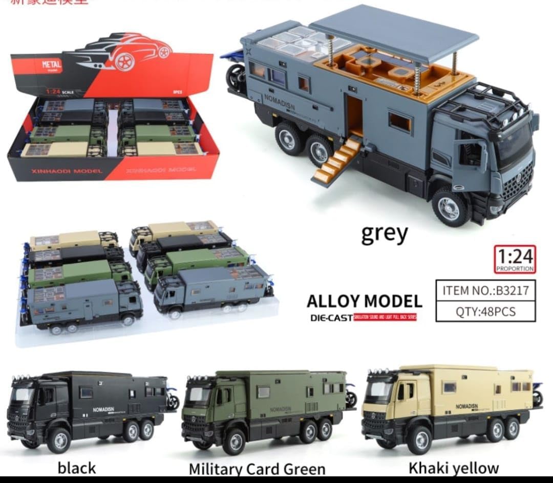 Off Road Motorhomes-Multicolor 1:24 - Multicolor - image 4