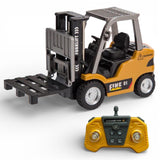 1:64 Scale Mini RC Forklift Truck 2.4GHz Alloy Engineering Vehicle - Toylivo