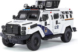 1:24 Ford F550 Modified Police-White - White