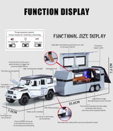 Marcedees G63 Trailer-Multicolor 1:32 - Multicolor