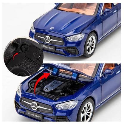 1:32 Mrcedes Benz E300l-Blue - Blue - image 5