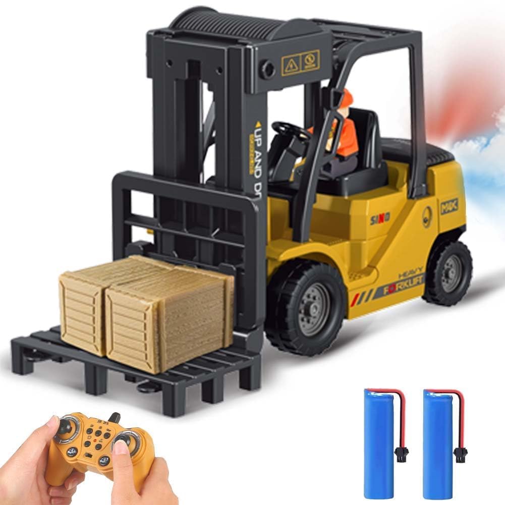 Remote Control RC Forklift Truck Toy with Rechargeable Battery - Toylivo