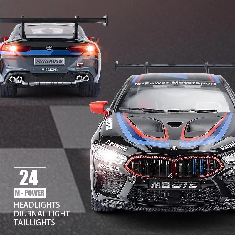 B-M-W M8 GTE Black 1:32 - Black - image 5