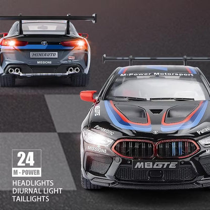 B-M-W M8 GTE Black 1:32 - Black - image 5