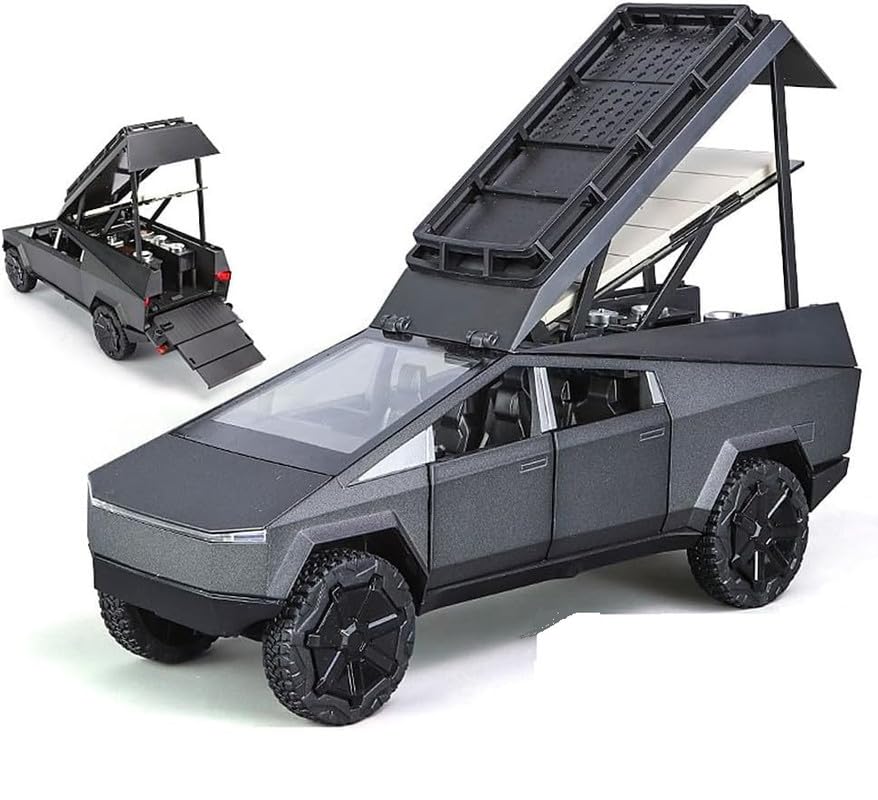 1:24 Tesla Cybertruck Camping RV Car - Multicolor