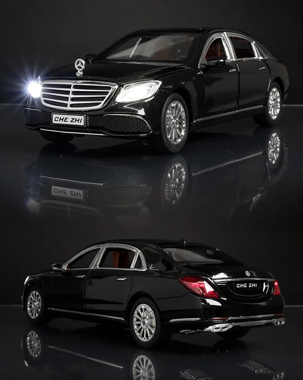 1:24 Merceedes Benz E300 - Black - image 6