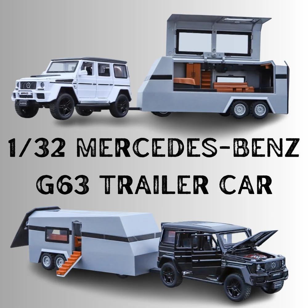 Marcedees G63 Trailer-Multicolor 1:32 - Multicolor - image 6