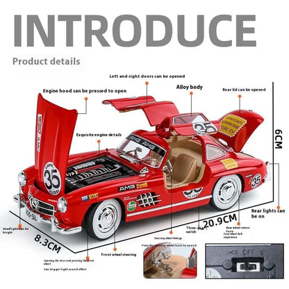 1:24 Mercedees-Benz 300SL Modified - Red - image 9