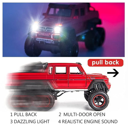Mercedes AMG G63 6X6 - Red - image 3