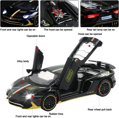 1:32 Lamborghini LP780-4 - Multicolor - image 9