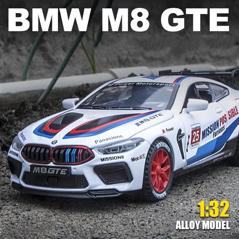 B-M-W M8 GTE Black 1:32 - Black - image 7