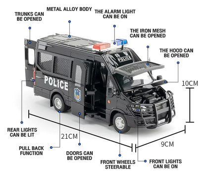 Diecast Metal Cars - Multicolor - image 6