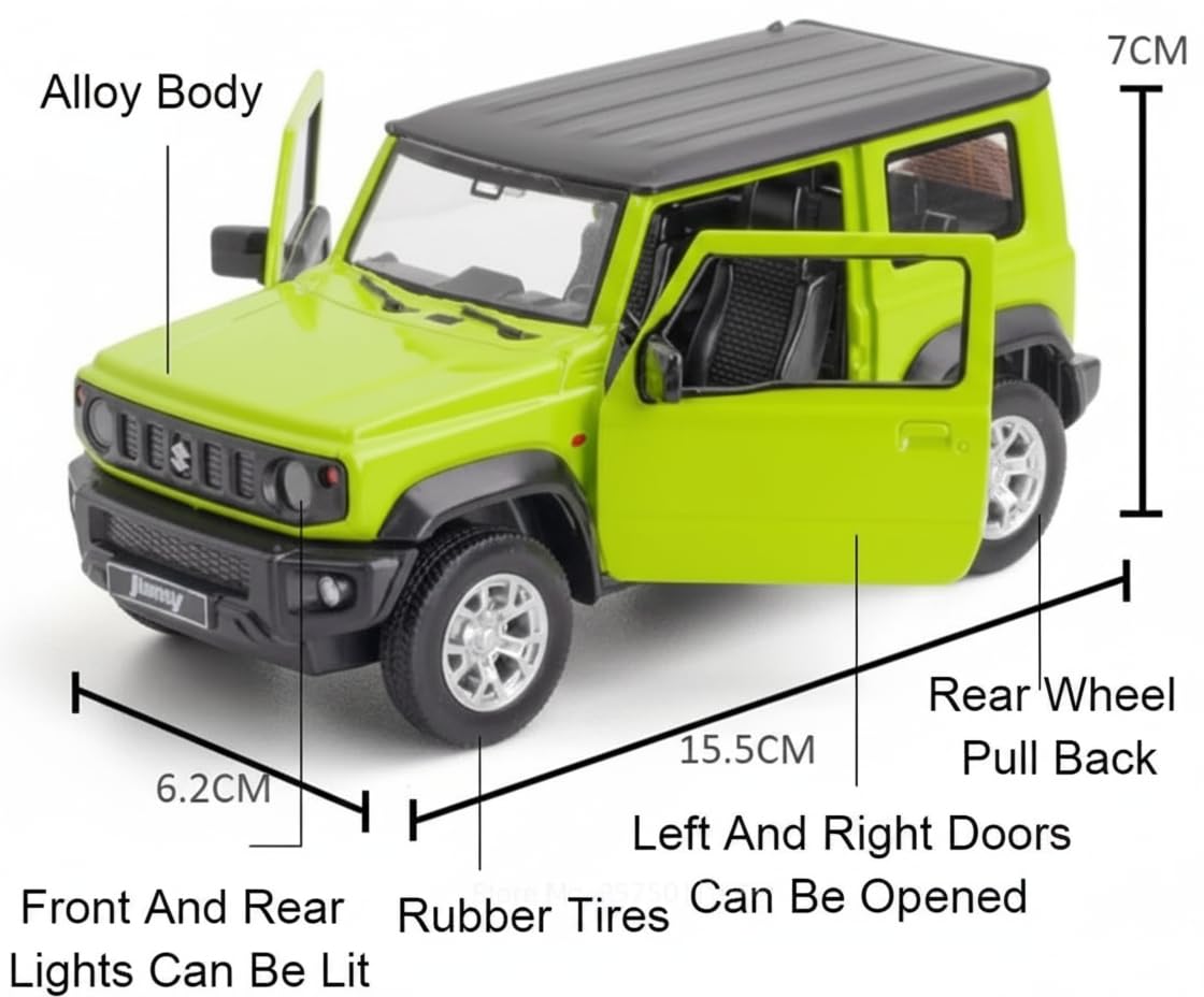 1:32 Suzuki Jimny - Green - image 2