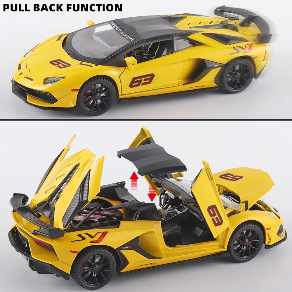 Lamborghini Avantadoor SVJ 63-Multicolor 1:24 - Multicolor - image 3