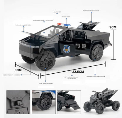 Police Tesla - Black - image 2