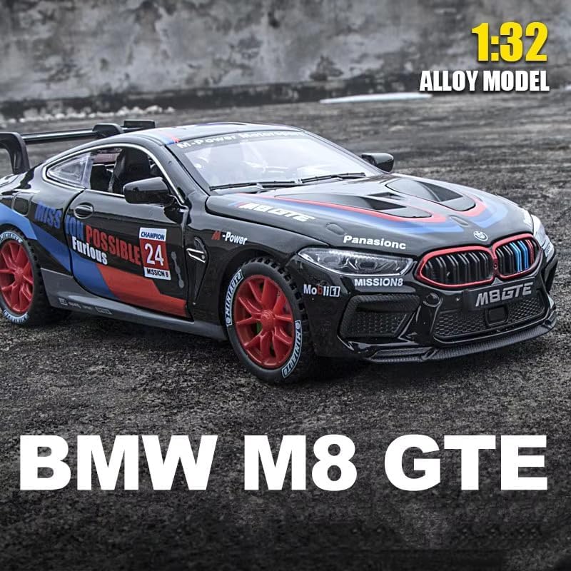 B-M-W M8 GTE Black 1:32 - Black - image 6