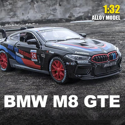 B-M-W M8 GTE Black 1:32 - Black - image 6