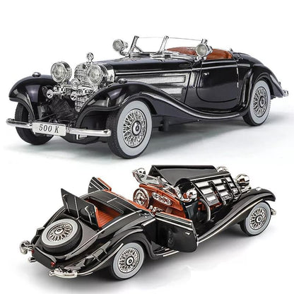 Marcedees Benz 500K-Black 1:24 - Black - image 2