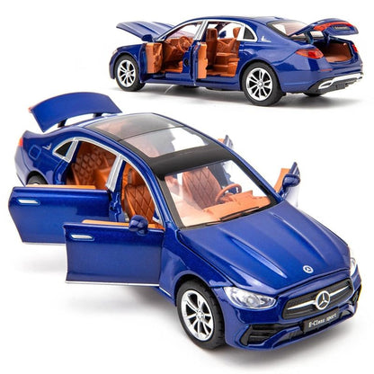 1:32 Mrcedes Benz E300l-Blue - Blue