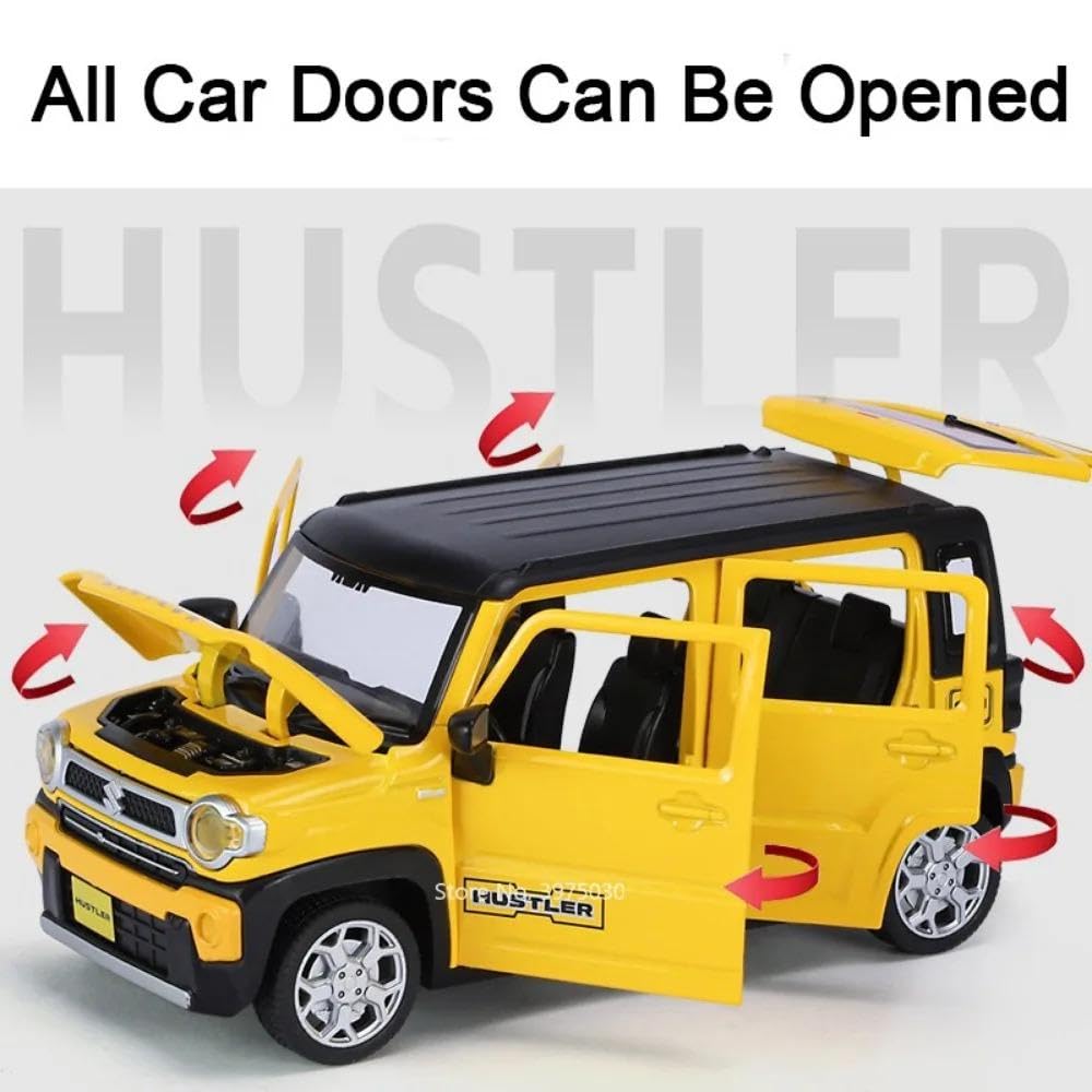 1:22 Suzuki Hustler Diecast Model Car - Multicolor - image 6